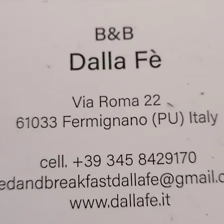 Dalla Fe Bed & Breakfast 3*